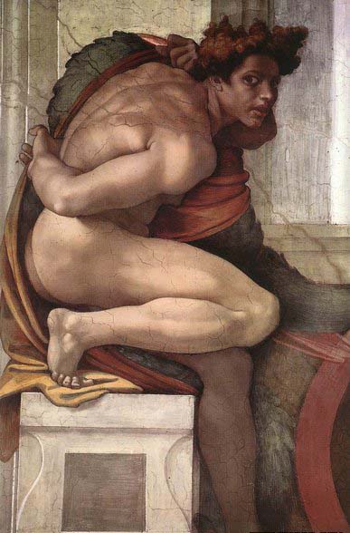 Michelangelo Buonarroti Ignudo